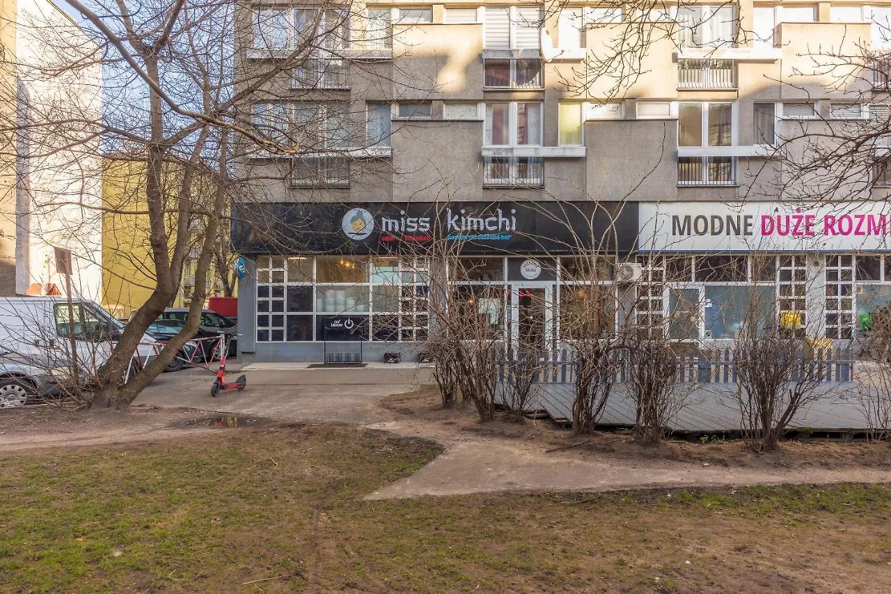 Park Mirowski Blue Apartment Warsaw Poland