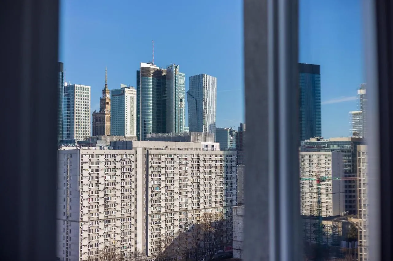Park Mirowski Blue Apartment Warsaw Poland
