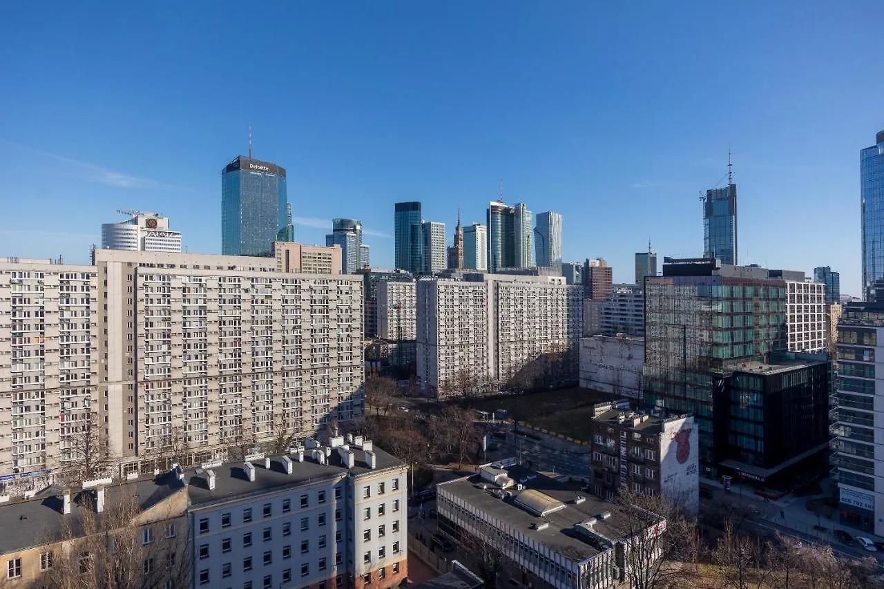 Park Mirowski Blue Apartment Warsaw